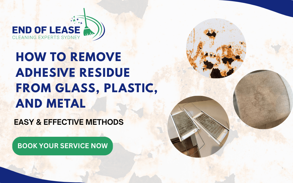How to Remove Adhesive Residue from Glass, Plastic, and Metal